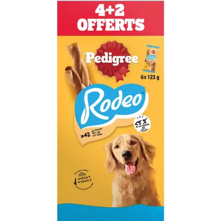 Rodeo Snacks chien Sticks Poulet 42 pc - Pedigree à 12,95 € - Pedigree - 600096 - Pedigree