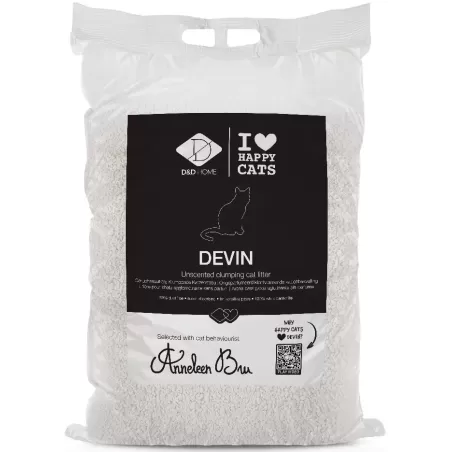 Litière agglomérante sans parfum 12kg/ 13,8L - DEVIN à 12,95 € - DEVIN - D&D Home - 447/481233 - Litière pour chat