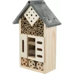 Hôtel pour insectes 18×29×10 cm - Trixie à 22,99 € - Trixie - 59507 - Nature