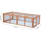 Clapier Pour Lapin/ Poule Flappie 181x90x48cm - Grizo à 149,95 € - Grizo - 280204000 - Cages d'extérieur