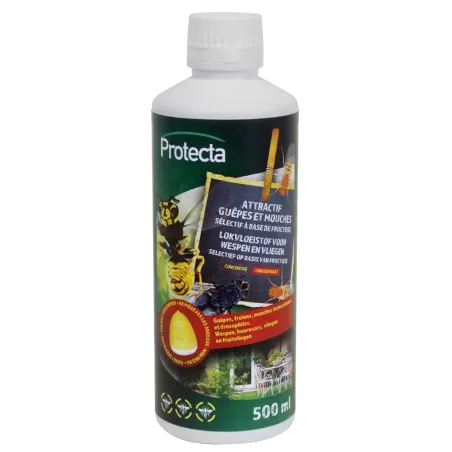Attractif Guêpes et Mouches 500ml - Protecta à 19,50 € - Protecta - AT-WAS-01040 - Répulsifs nuisibles, intérieur et extérieur