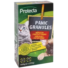 Répulsif pour chiens et chats Panic 400gr - Protecta à 9,95 € - Protecta - RE-ACE-00009 - Répulsifs nuisibles, intérieur et e...