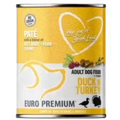 Pâtée Adult Dinde & Canard 400gr - Euro Premium à 3,95 € - Euro Premium - Dog Food - 21155 - Euro Premium - Dog Food