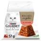 Bouchées en Gelée pour Chat au Saumon Avec Morceaux 4x57gr - Gourmet à 3,99 € - Purina - 12597938 - Purina