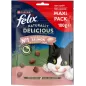Naturally Delicious Snack pour Chats Au Saumon et épinards 180g - Felix à 5,19 € - Purina - 12578572 - Felix