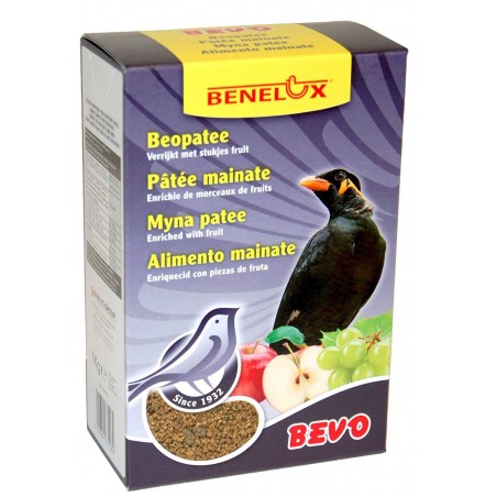 Patée mainates aux fruits 1kg en boite Bevo - Benelux à 11,65 € - Kinlys - 1630106 - Benelux