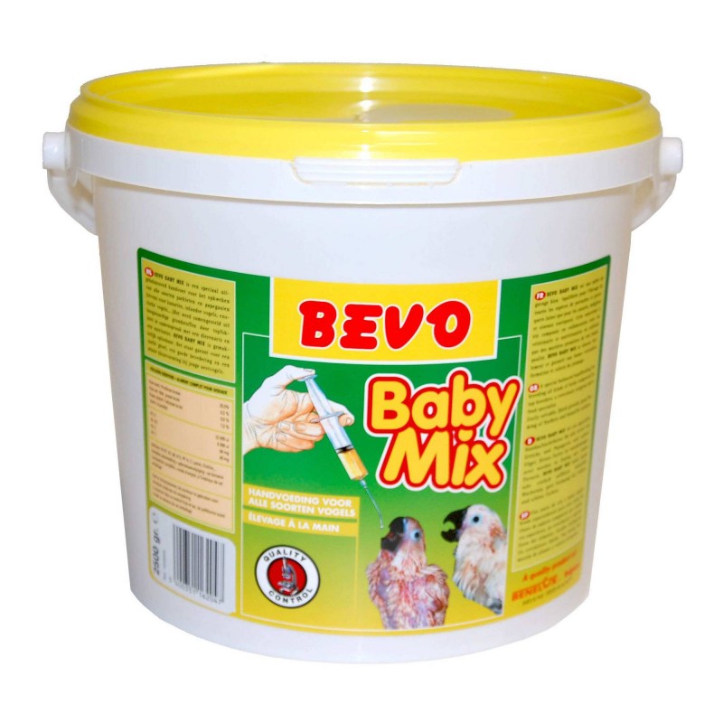 Pâtée d'élevage à la main Baby-Mix 2,5kg Bevo - Benelux