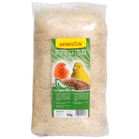 Bourre nid sisal 500gr 14480 Bevo 10,95 € Ornibird