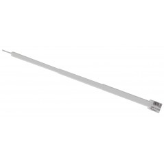 Perchoir en plastique blanc 40cm à 1,00 € - Kinlys - 14339 - Perchoirs