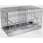 Cage Cova Metal 2 Compartments 55x32x37cm