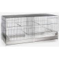 Cage Cova Metal 2 Compartments 120x40x45 cm