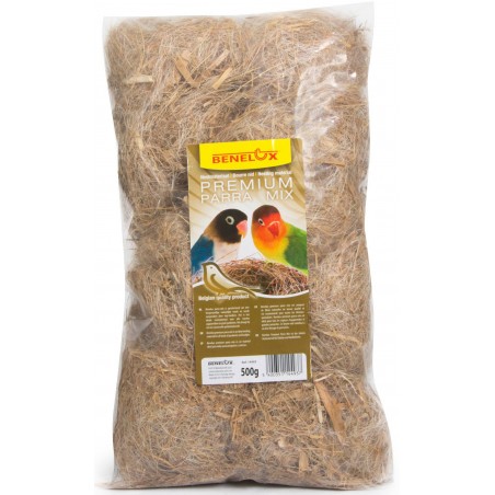 Bourre nid Parra-Mix Perruches 500gr à 12,10 € - Bevo - 14493 - Matériaux nids