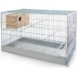 Cage Cova pour inséparables avec nid 46x40,5x71cm - Benelux