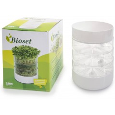 Germoir à graines 3 compartiments - Bioset à 29,95 € - Bioset - 14251 - Divers