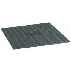 Caillebotis - Grilles en plastique 38x38cm avec pieds amovibles à 3,80 € - Natural - 26129 - Caillebotis