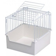 Cage baby ou baignoire extérieure 15x15x16cm - S.T.A. Soluzioni à 8,95 € - S.T.A. Soluzioni - B006B - Matériels d'élevage