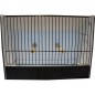 Cage exposition caille noir en PVC