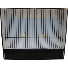 Cage exposition exotique noir en PVC à 41,35 € - Ost-Belgium - 87212111 - Cages pour expositions