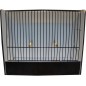 Cage exposition exotique noir en PVC