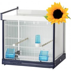 Batterie de cages Girasole ART.66 avec système papier - Italgabbie à 429,89 € - Italgabbie - ITAL-ART66 - Italgabbie