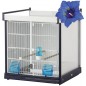 Battery cages Genziana ART.68 system with paper - Italgabbie