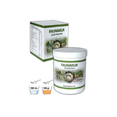 Faunakur, vitamines d'élevage 500gr - Easyyem à 23,20 € - Easyyem - EASY-FAUN500 - Vitamines et Compléments