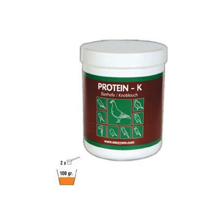 Protein - K, brewer's yeast and garlic 500gr - Easyyem