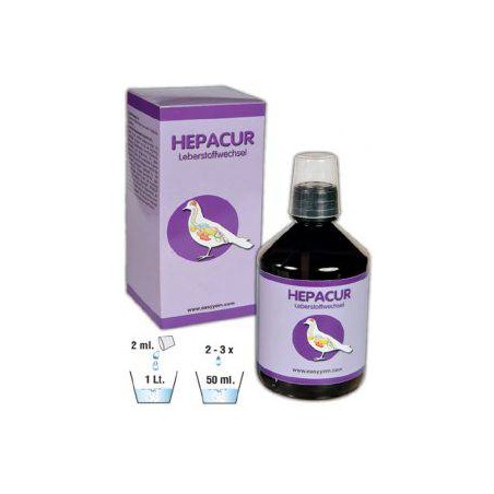 Hepacur, métabolisme du foie 500ml - Easyyem à 35,30 € - Easyyem - EASY-HEP500 - Divers