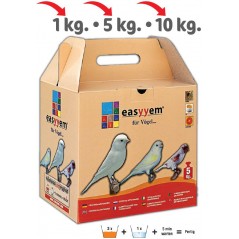 Patée aux oeufs pour canaris blancs 5kg - Easyyem à 22,70 € - Easyyem - EASY-PCAB5 - Patée