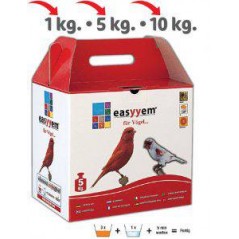 Patée aux oeufs pour canaris rouges 5kg - Easyyem à 24,20 € - Easyyem - EASY-PCRR5 - Patée