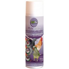 Biopet Mite-Spray, contre les poux rouges, acariens, puces 500ml - BSI à 20,50 € - BSI - 15061 - Anti-Poux