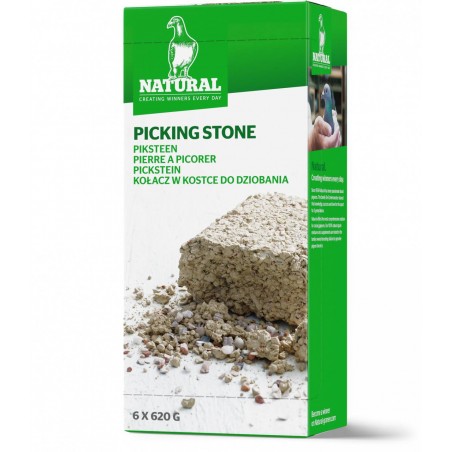 Pierre à picorer x6 3kg720 - Natural Pigeons à 11,10 € - Natural - 30014 - Natural