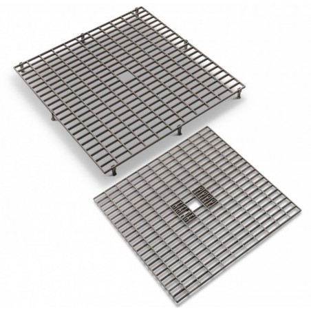 Grating - Grids, plastic (38 x 38 cm with removable feet 26129 Natural 3,80 € Ornibird