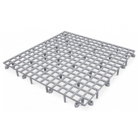 Caillebotis en plastique 50x50x8cm à 7,65 € - Natural - 26006 - Caillebotis