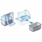 Manger Magic Transparent with drawer - S. T. A. Soluzioni