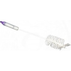 Brosse à bouteille à 2 embouts 36x5cm - Savic à 6,45 € - Savic - 207526 - Goupillons