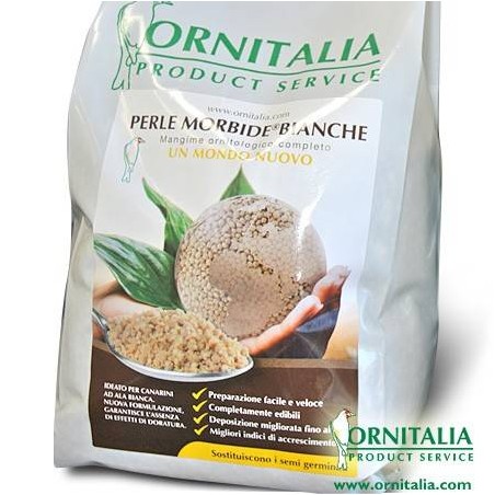 Perle Morbide Blanche 4kg - Ornitalia à 48,95 € - Ornitalia - 11664PB - Perle Morbide