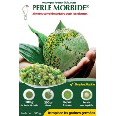 Perle Morbide Verte 800gr - Ornitalia à 10,40 € - Ornitalia - 11551P - Perle Morbide