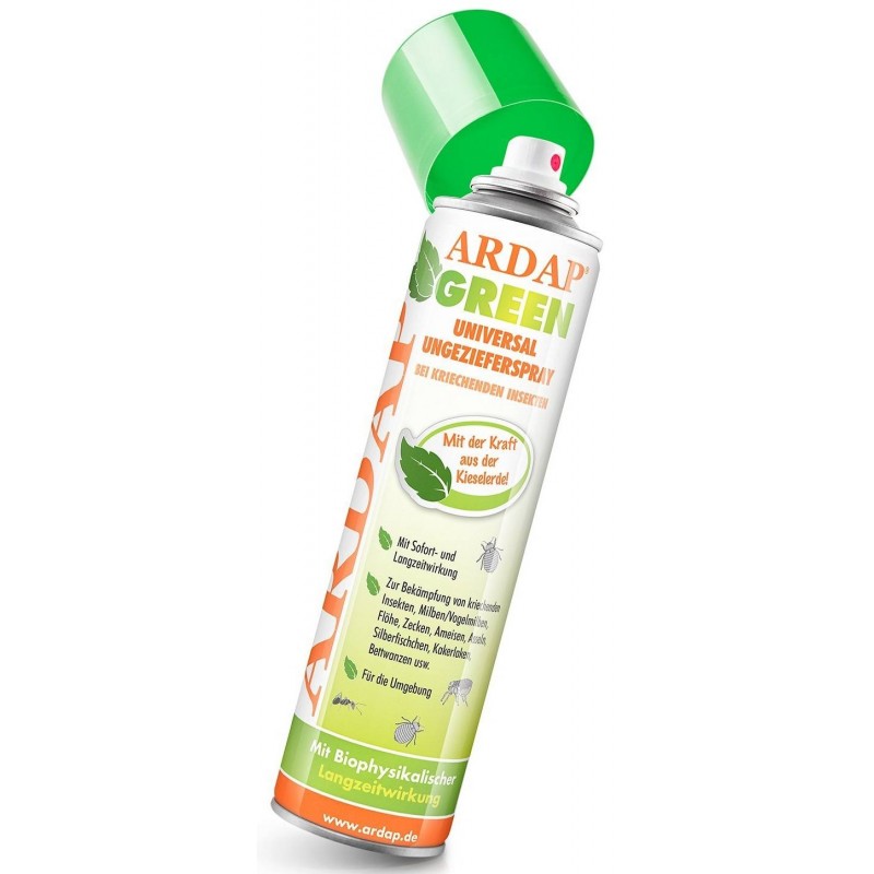 Ardap Green en Spray, solution 100% naturelle contre les indésirabl