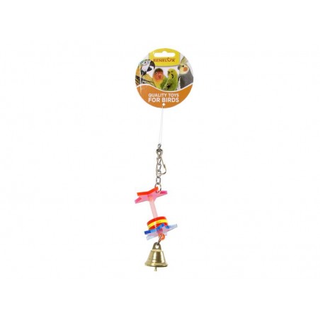 Toy Pendant acrylic with bell 14033 Kinlys 7,95 € Ornibird