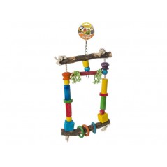 Toy wooden Pole with 3 rings 14013 Kinlys 19,95 € Ornibird