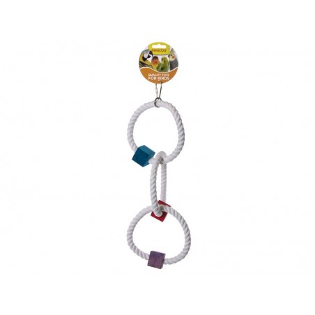 Jouet Corde à noeuds avec blocs en bois à 9,95 € - Kinlys - 14007 - Jouets