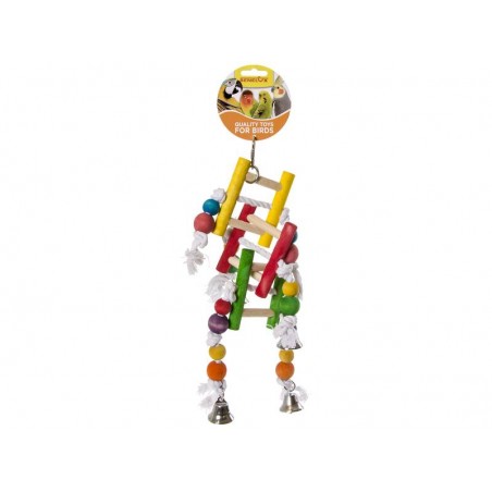 Jouet Corde à noeuds avec échelle en bois à 12,85 € - Kinlys - 14001 - Jouets
