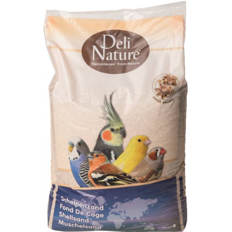 Fond de cage brun 20kg - Deli Nature