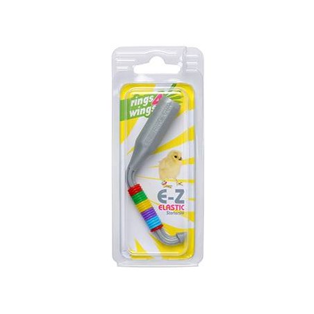 Kit et assortiment de bagues élastiques colorés - Taille: 4.5 mm à 6,50 € - Rings 4 Wings - 880ERS45 - 4,5 mm