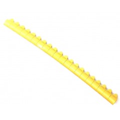 20 Bagues ouvertes en aluminium pour exotiques Taille : 2,5mm Couleur : Jaune à 0,95 € - Kinlys - 14475 / Jaune - 2,5 mm