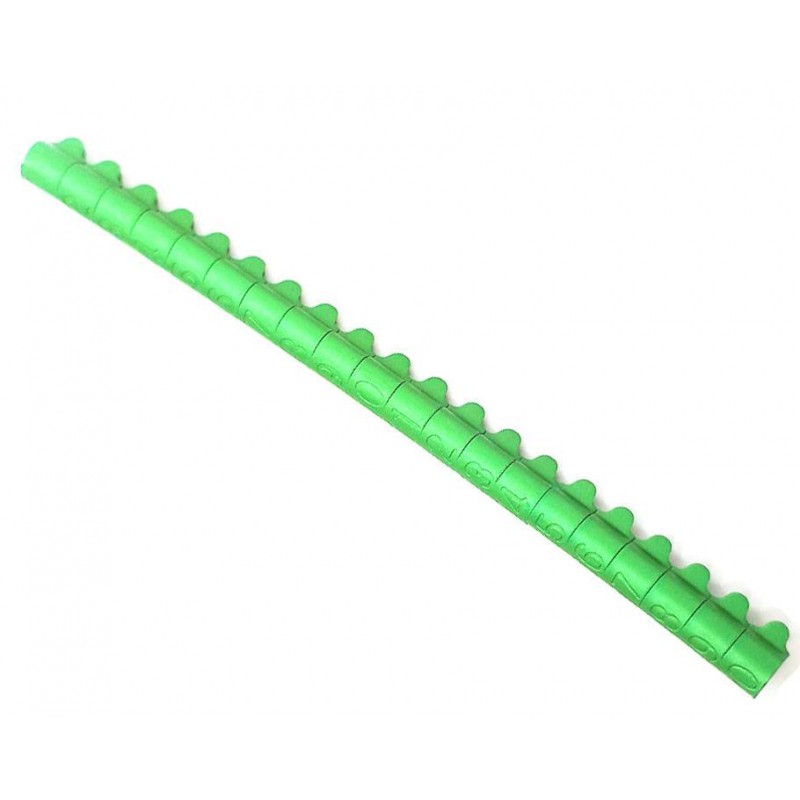 20 Bagues ouvertes en aluminium pour exotiques Taille : 2,5mm Couleur : Vert