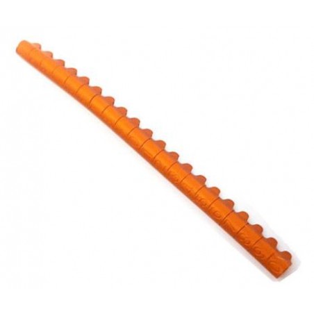 20 Bagues ouvertes en aluminium pour canaris Taille : 3mm Couleur : Orange à 1,10 € - Kinlys - 14476 / Orange - 3 mm