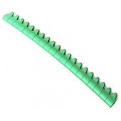 20 Bagues ouvertes en aluminium pour canaris Taille : 3mm Couleur : Vert à 1,10 € - Kinlys - 14476 / Vert - 3 mm