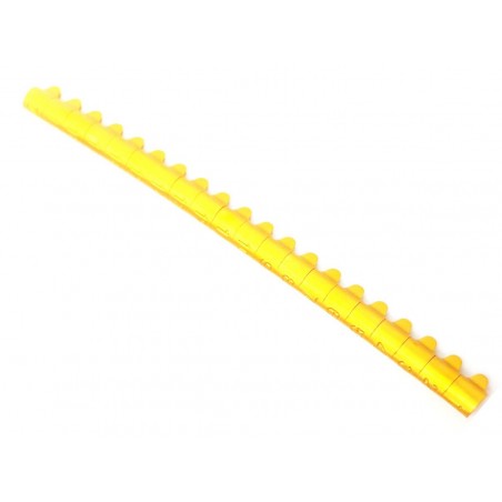 20 Bagues ouvertes en aluminium pour perruches Taille : 4mm Couleur : Jaune à 1,60 € - Kinlys - 14477 / Jaune - 4 mm